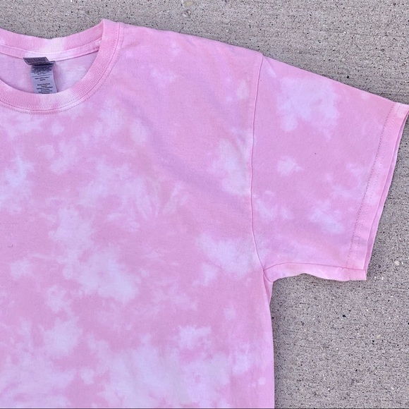 Light Pink Oversized Tie Dye T-Shirts NWT - Picture 3 of 6